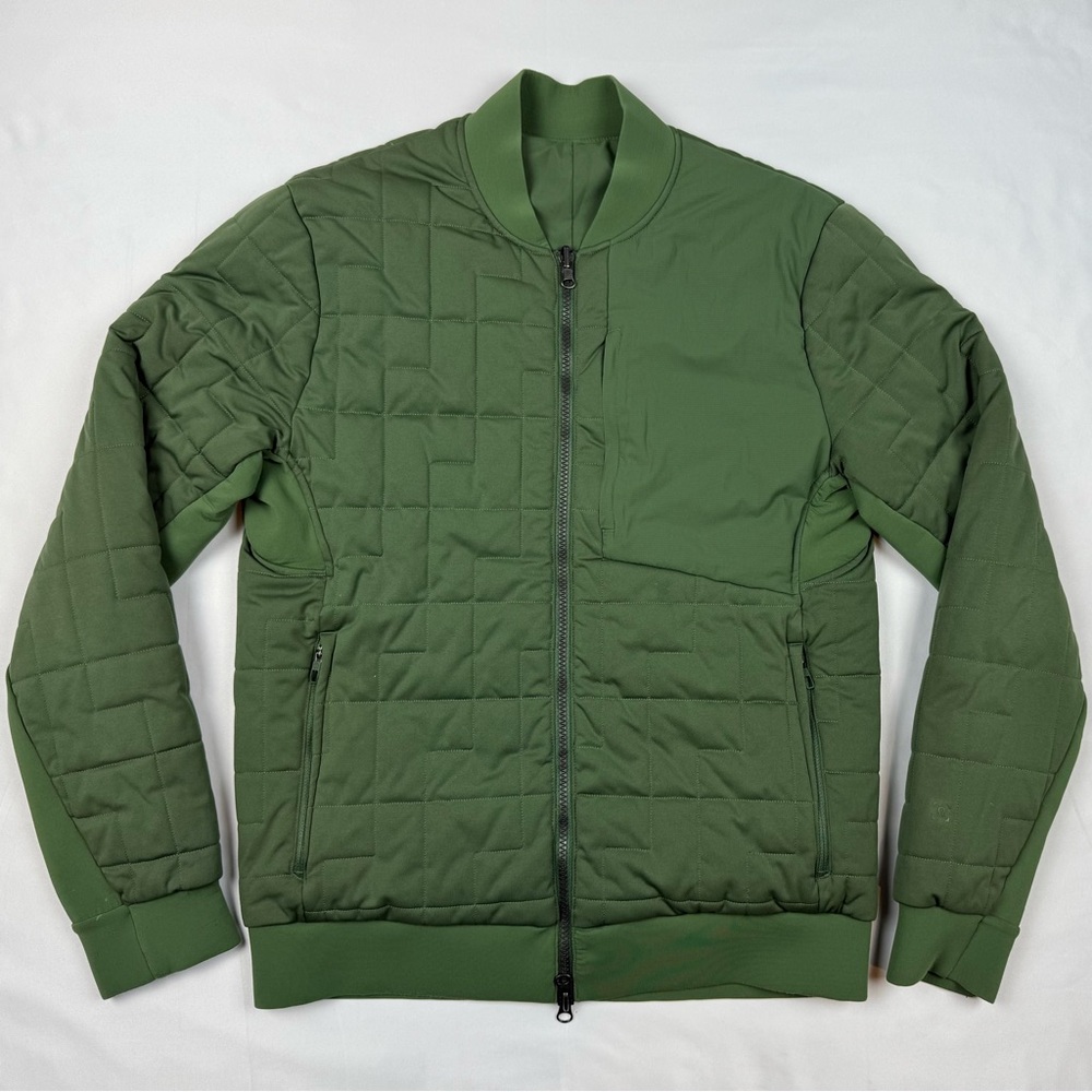 lululemon athletica Green Bomber Jacket